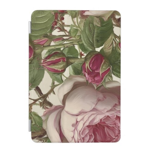 Botanical Flower Design iPad Mini Cover
