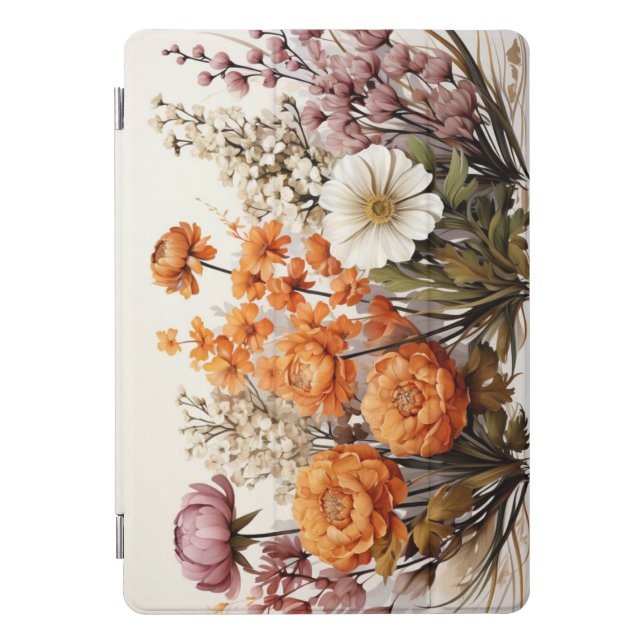 Botanical Flowers iPad Pro Cover (Front)