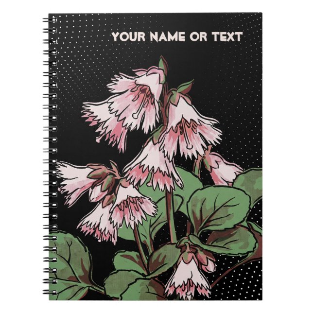 Botanical Fringe: The Nipponbells Pop Art Notebook (Front)