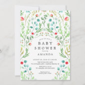 Botanical Garden Baby Shower Invitation (Front)