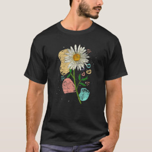 Botanical Garden Botany Flower Blossom Colorful Da T-Shirt