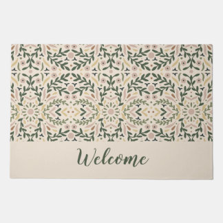 Botanical Garden Floral Doormat