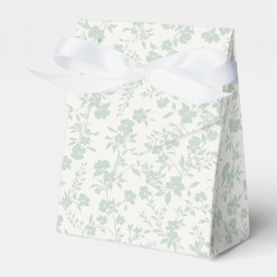 Botanical Garden Muted Sage - Neutral Favor Boxes