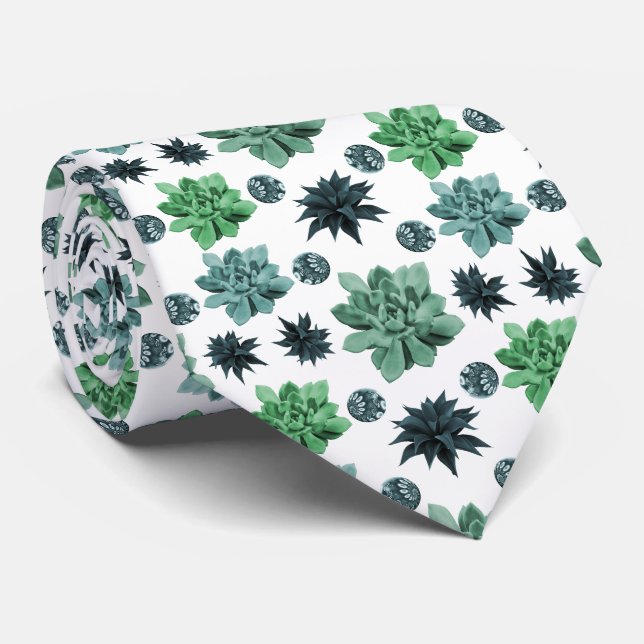Botanical Garden  Neck Tie (Rolled)