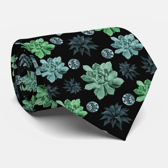 Botanical Garden  Neck Tie (Rolled)