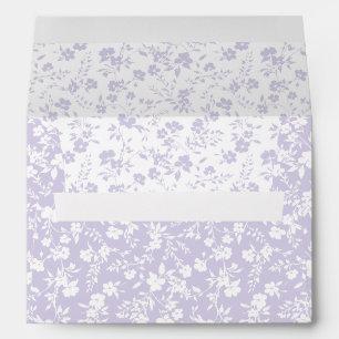 Botanical Garden Neutral - Dusty Lavender Envelope