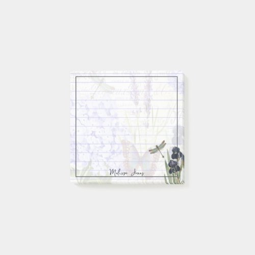 Botanical garden personalized notepad