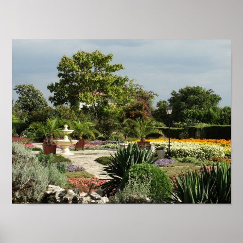 Botanical Garden Photo Poster