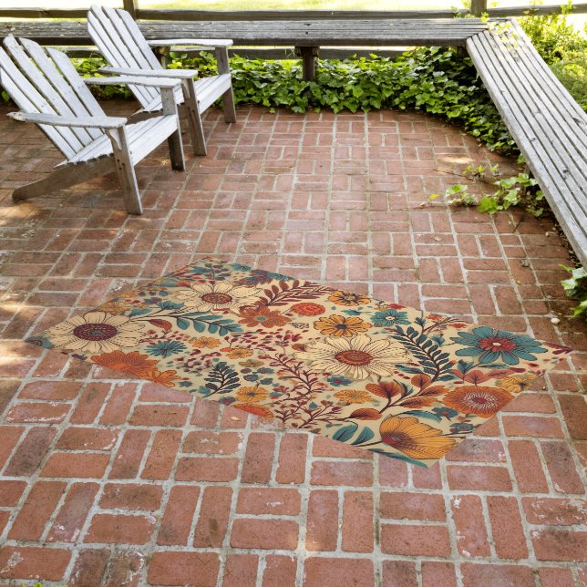 Botanical Garden Tapestry Outdoor Area Rug (Insitu (Outdoor 3))