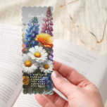 Botanical Garden Wildflowers Fine Art Illustration Bookmarks<br><div class="desc">This personalized and stylish bookmark is essential for both book lovers and flower fans! It showcases a beautiful depiction of vibrant wildflowers. The skillful combination of vivid and muted tones, paired with detailed floral elements, transforms this bookmark into a genuine piece of art. Showcase your individuality by choosing this floral...</div>