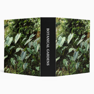 Botanical Gardens 3 Ring Binder