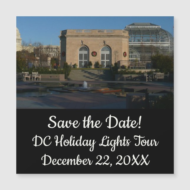 Botanical Gardens at Christmas in Washington DC (Front)