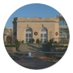 Botanical Gardens at Christmas in Washington DC Classic Round Sticker