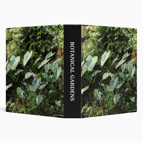 Botanical Gardens Binder