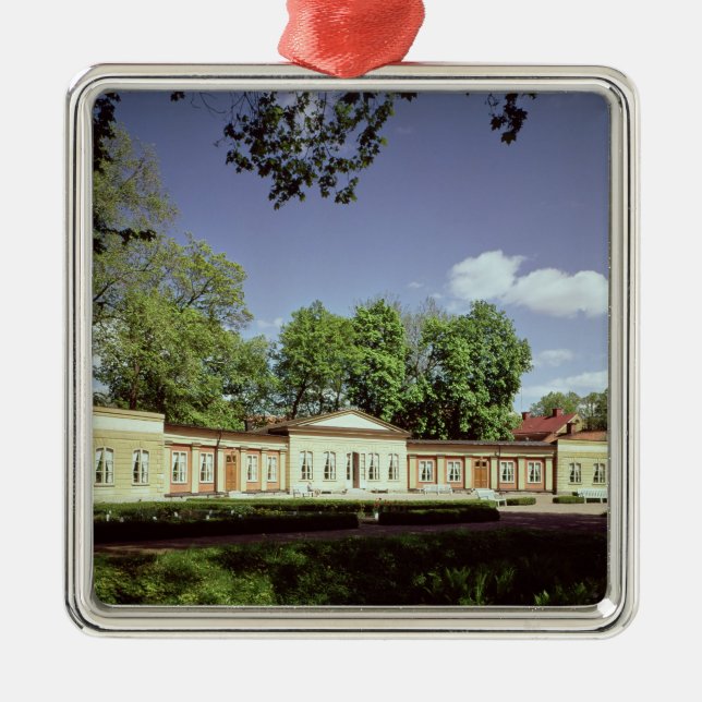 Botanical Gardens Orangery Metal Ornament (Front)