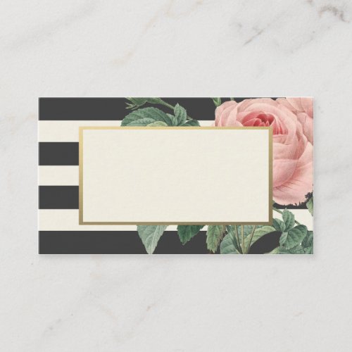 Botanical Glamour | Wedding Place Cards Business Card Templates