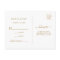 Botanical Gold Greenery Wedding RSVP