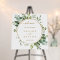 Botanical Gold Greenery Wedding Welcome 