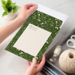Botanical Green Business Return Address Custom Envelope Mailers<br><div class="desc">This shipping envelope features a rich green botanical pattern that wraps the entire mailer, creating a polished and cohesive first impression. The front includes a clean space for recipient information alongside a customizable business return address, making it ideal for small shops and creative brands. Designed to elevate packaging while staying...</div>