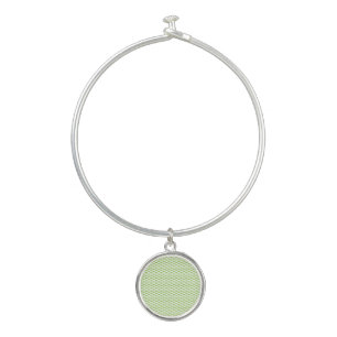 Botanical Green File Folder Set Bangle Bracelet