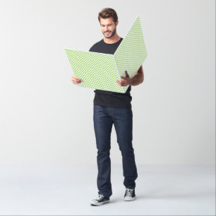Botanical Green File Folder Set Card