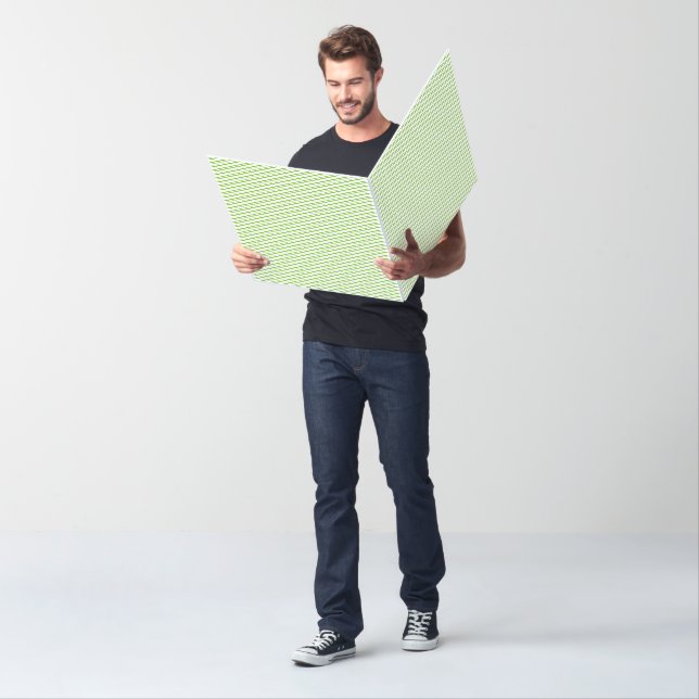 Botanical Green File Folder Set Card (In Situ)
