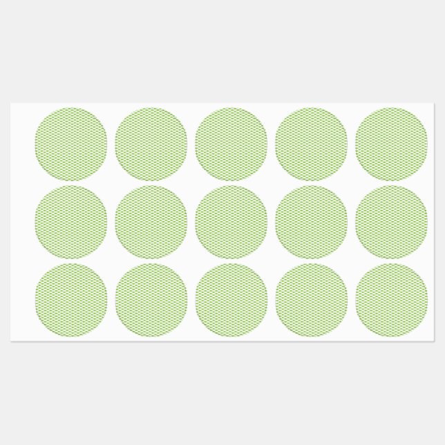 Botanical Green File Folder Set Labels (Sheet)