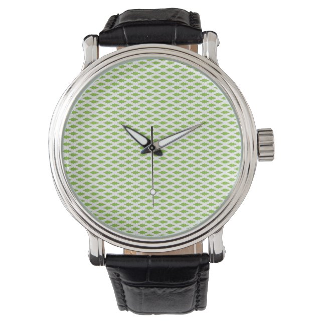 Botanical Green File Folder Set Watch (Front)
