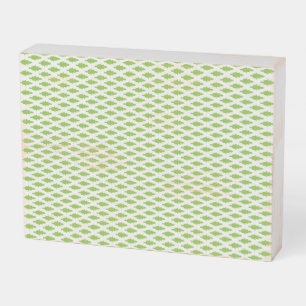 Botanical Green File Folder Set Wooden Box Sign