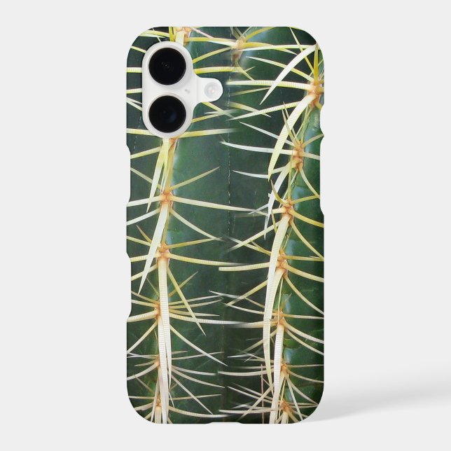 Botanical Green Sphere Cactus Case-Mate iPhone Case (Back)
