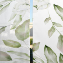 Botanical Greenery Leaves Blackout Curtains