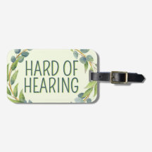 Botanical Hard of Hearing Green Deafnes