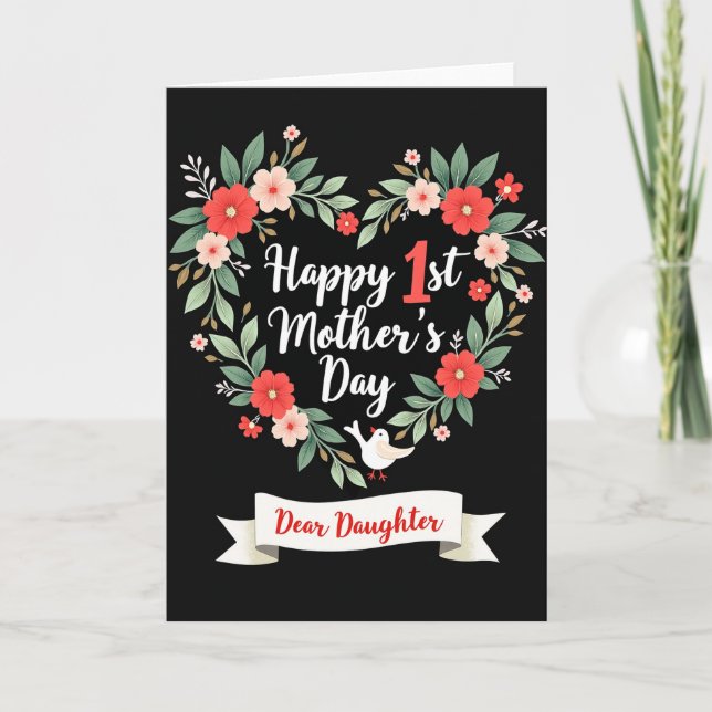 Botanical Heart Card (Front)