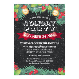 Christmas Family Reunion Invitations 4