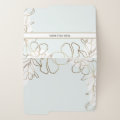 Botanical Home Office Personalized File Folder Set | Zazzle