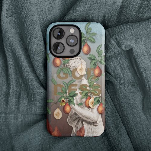 Botanical Illustration Collage Goddess Venus  iPhone 14 Pro Max Case
