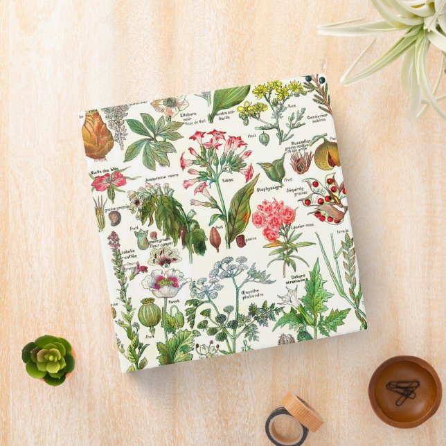 Botanical Illustrations  3 Ring Binder (In Situ)