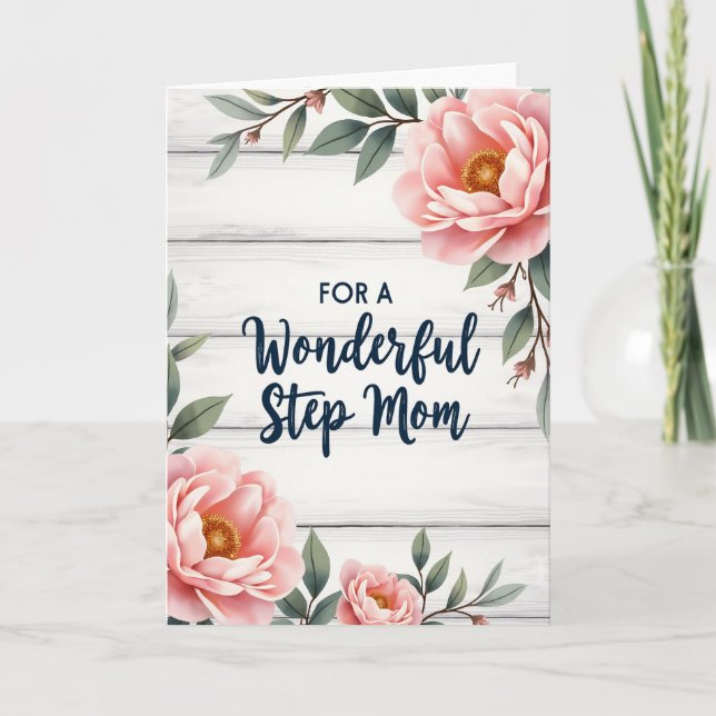 Botanical Indigo Admiration Card (Front)