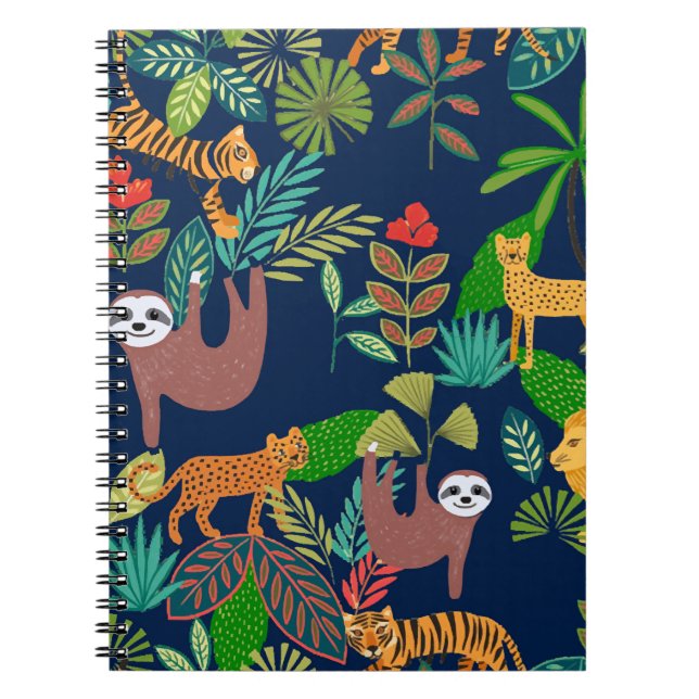 Botanical Jungle   Notebook (Front)