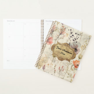 Botanical Junk Journal Planner