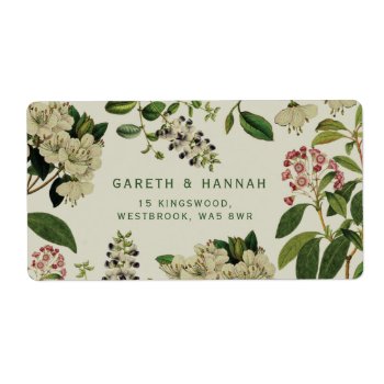 Botanical Label by Stacy_Cooke_Art at Zazzle