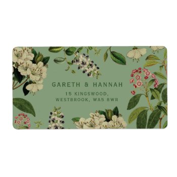 Botanical Label-sage Label by Stacy_Cooke_Art at Zazzle