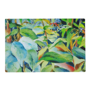 BOTANICAL LAMINATED PLACEMAT