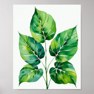 Botanical Leaf Art Print