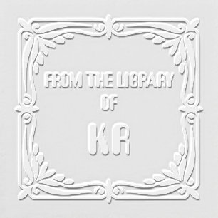 Botanical Leaf From Library Of Custom Embosser