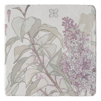 Botanical Lilac Trivet