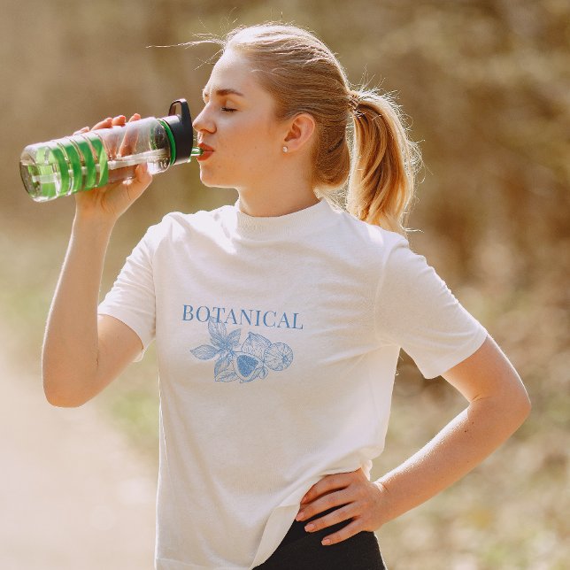 Botanical, line art fig  T-Shirt (Creator Uploaded)