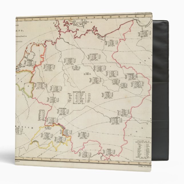Botanical Map of Germany Binder (Front/Inside)