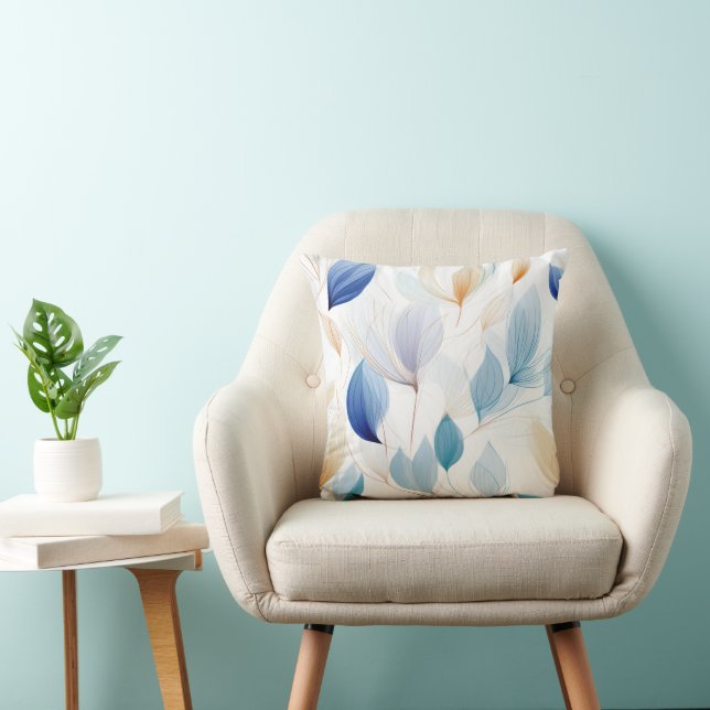 Botanical minimalist pillow (Chair)