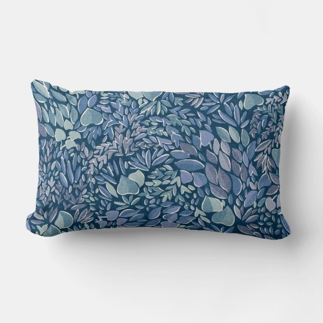 Botanical Mix Lumbar Pillow (Front)